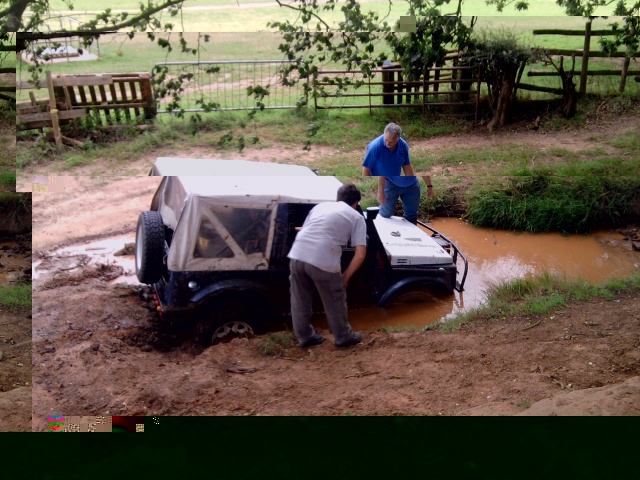 stuck with a flat