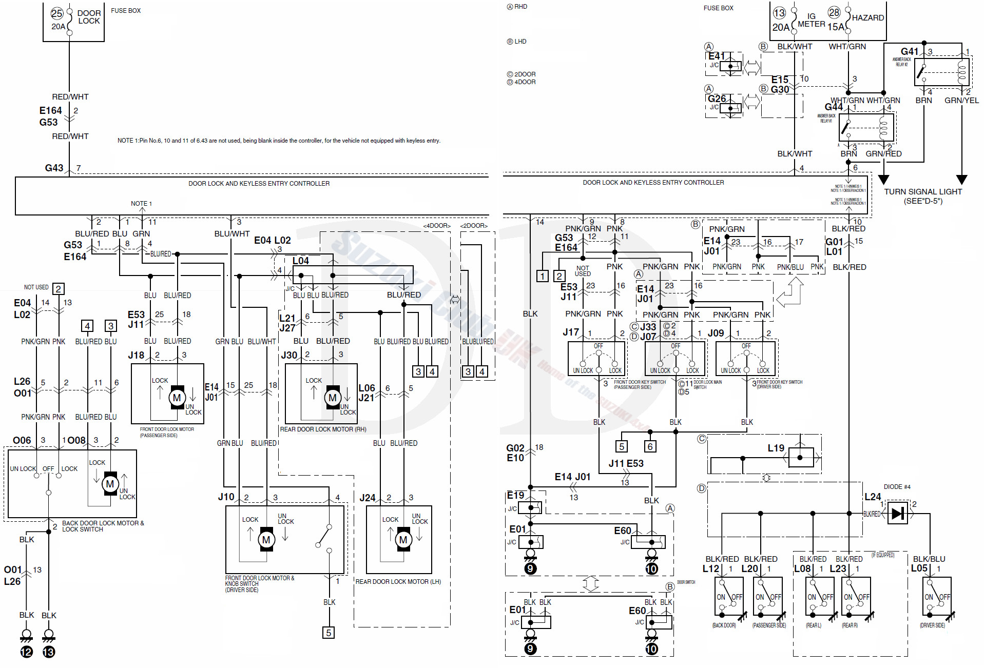 Suzuki Grand Vitara Wiring Diagram Manual - Complete Wiring Schemas