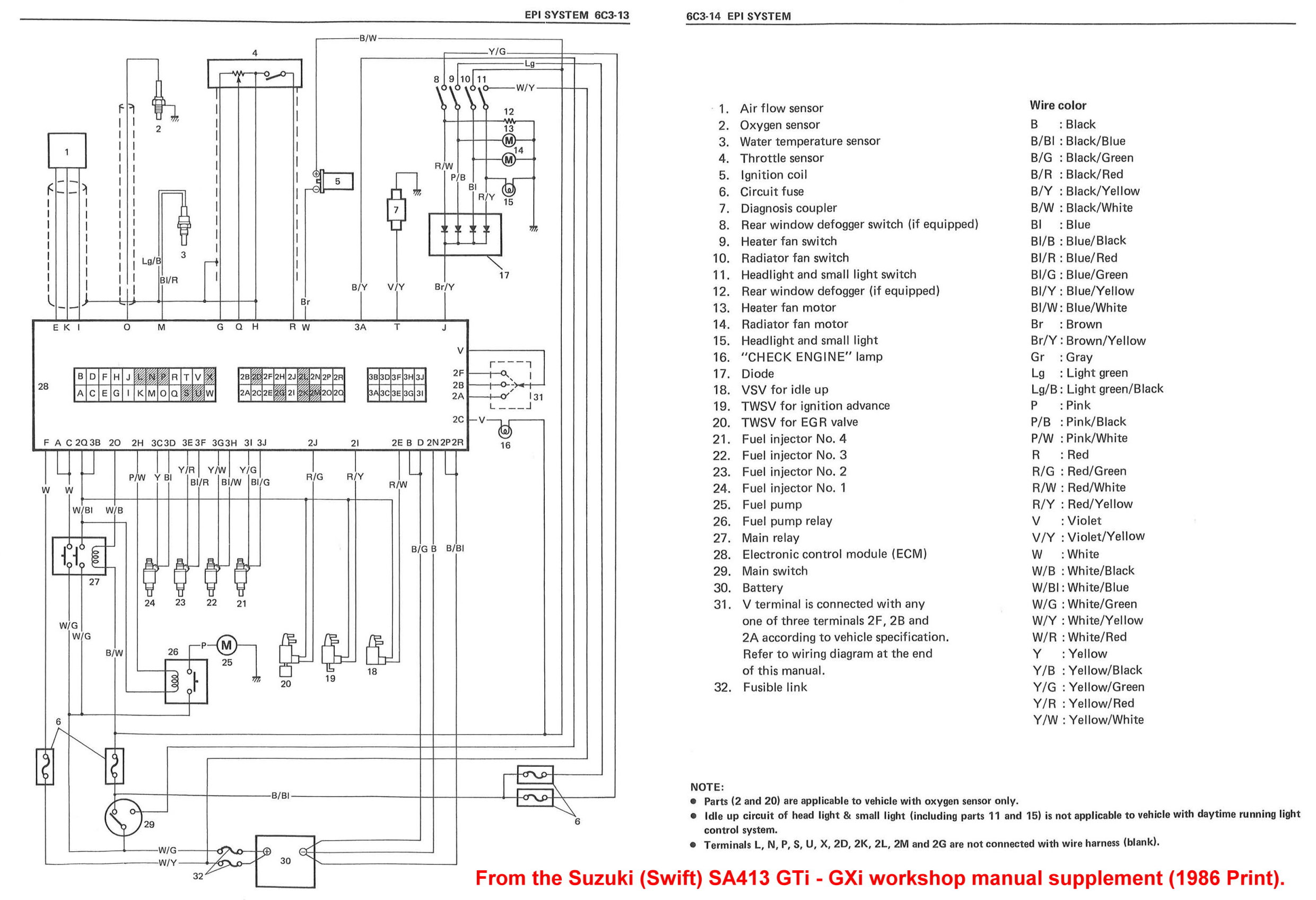 Maruti Suzuki Swift Wiring Diagram - diagram wiring power amp