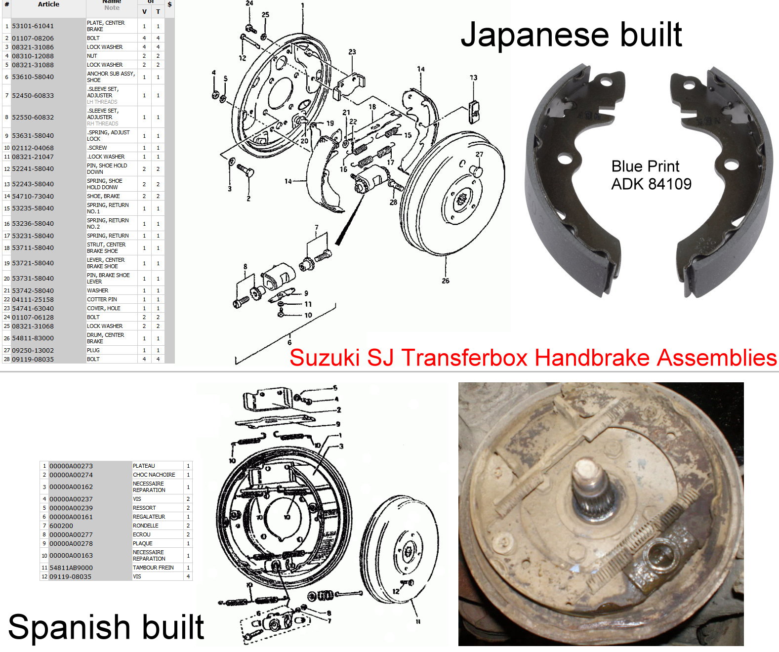 Suzuki SJ transferbox handbrake assemblies.jpg