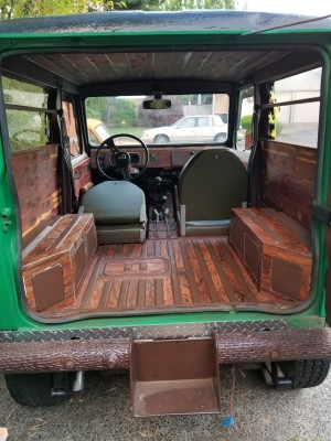 Custom wood interior